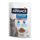 Advance Adult Sterilized Pavo Sobre en Salsa para gatos, , large image number null